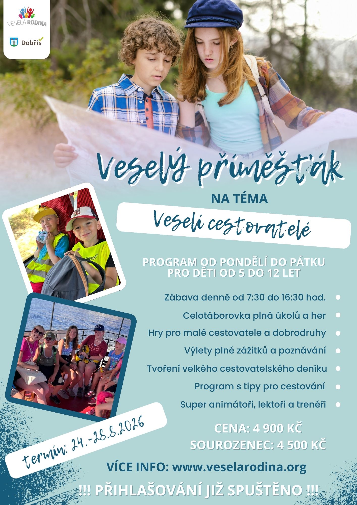 Veselé příměšťáky 26 letak cestování